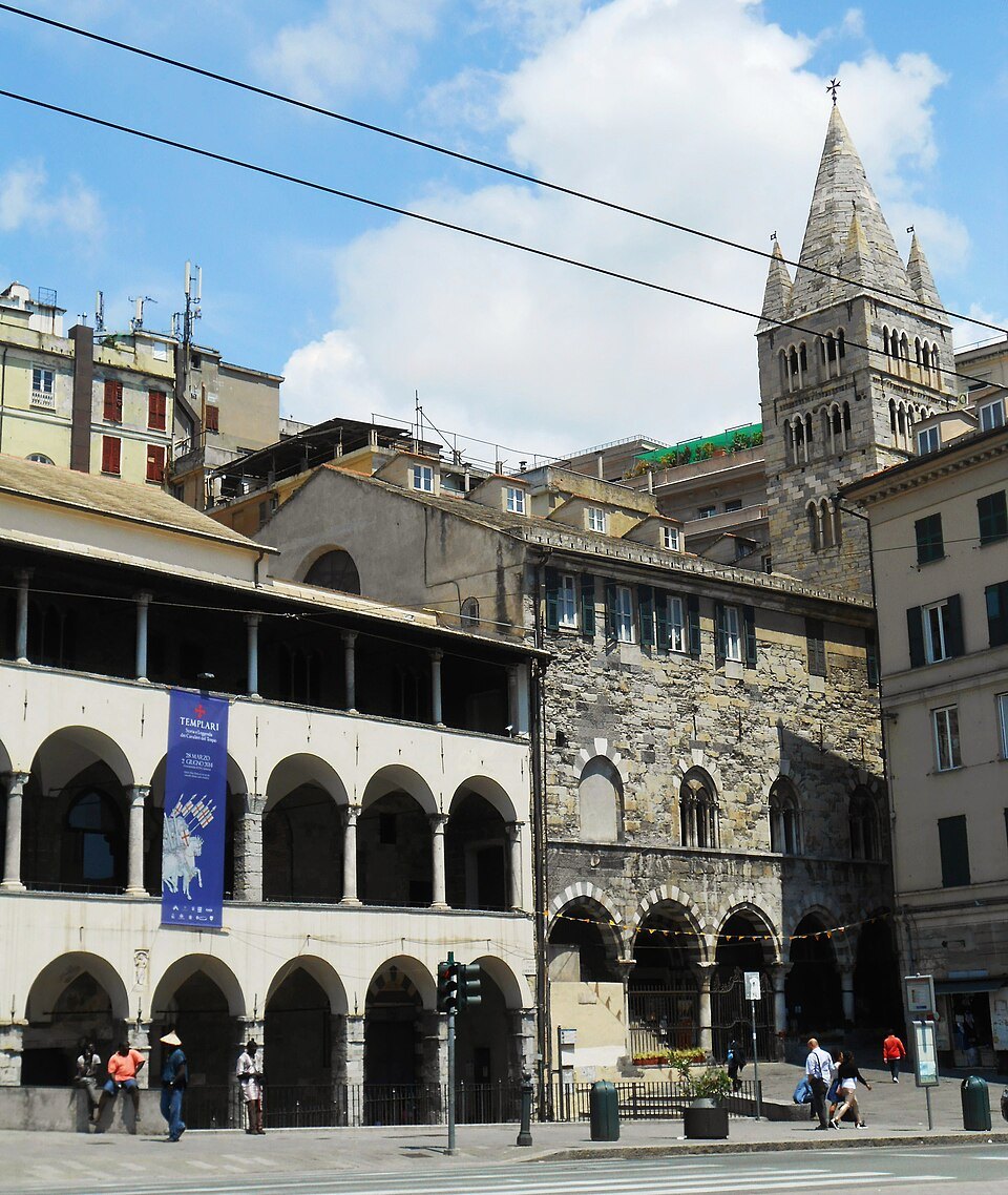 The Commenda di Prè, the medieval hospice beside the old port